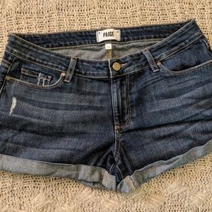 Paige Size 28 Jean Shorts